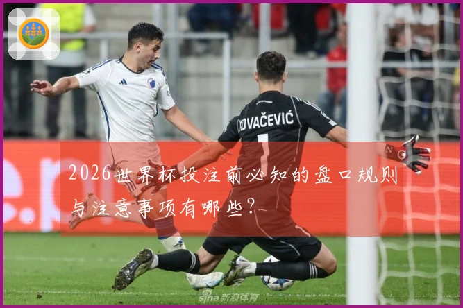 2026世界杯投注前必知的盘口规则与注意事项有哪些？